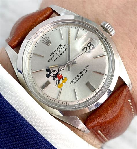 rolex mickey dial